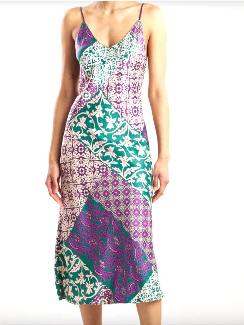 Natori Tapestry Slip Dress